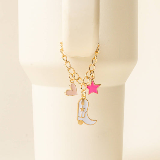 Tumbler Charm-Cowgirl