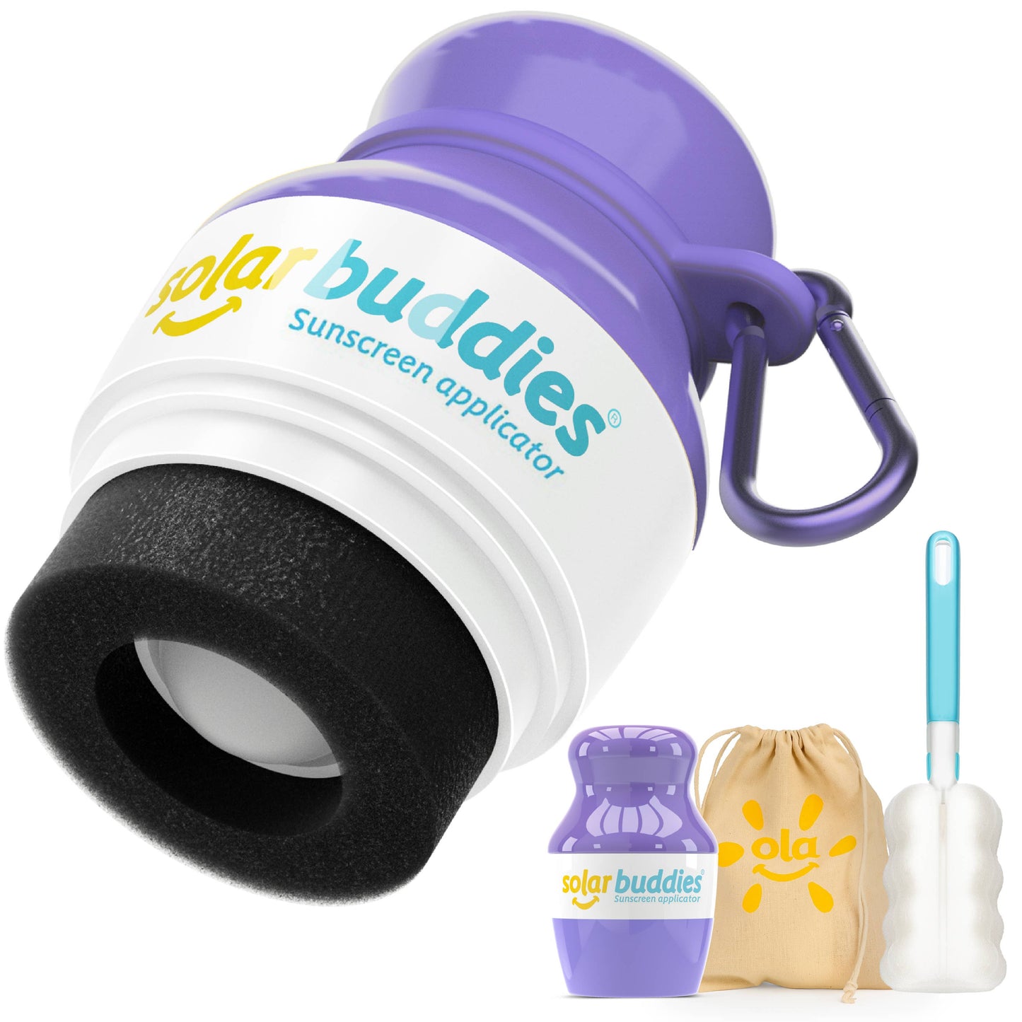 Solar Buddies Sunscreen Applicator Starter Bundles : Blue
