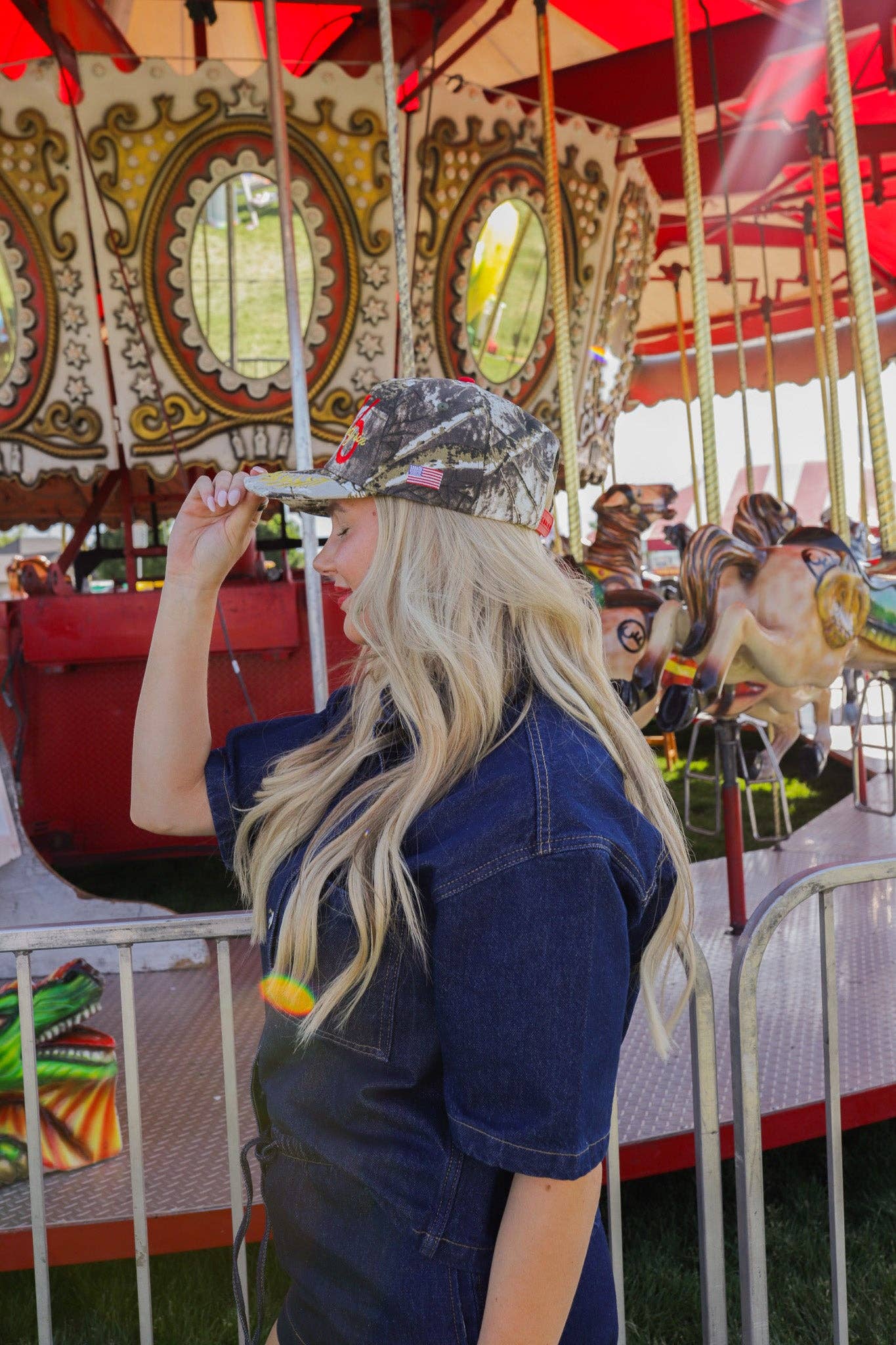 1776 CAMO TRUCKER HAT