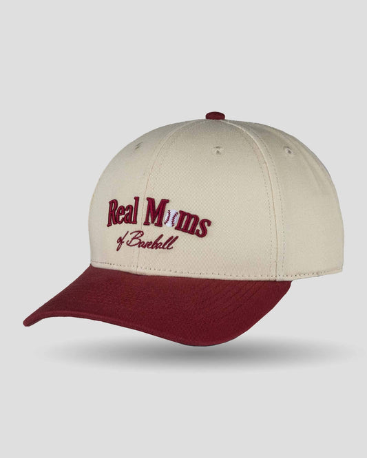 BRUINS Real Moms of Baseball Shallow Crown Snapback: Snapback