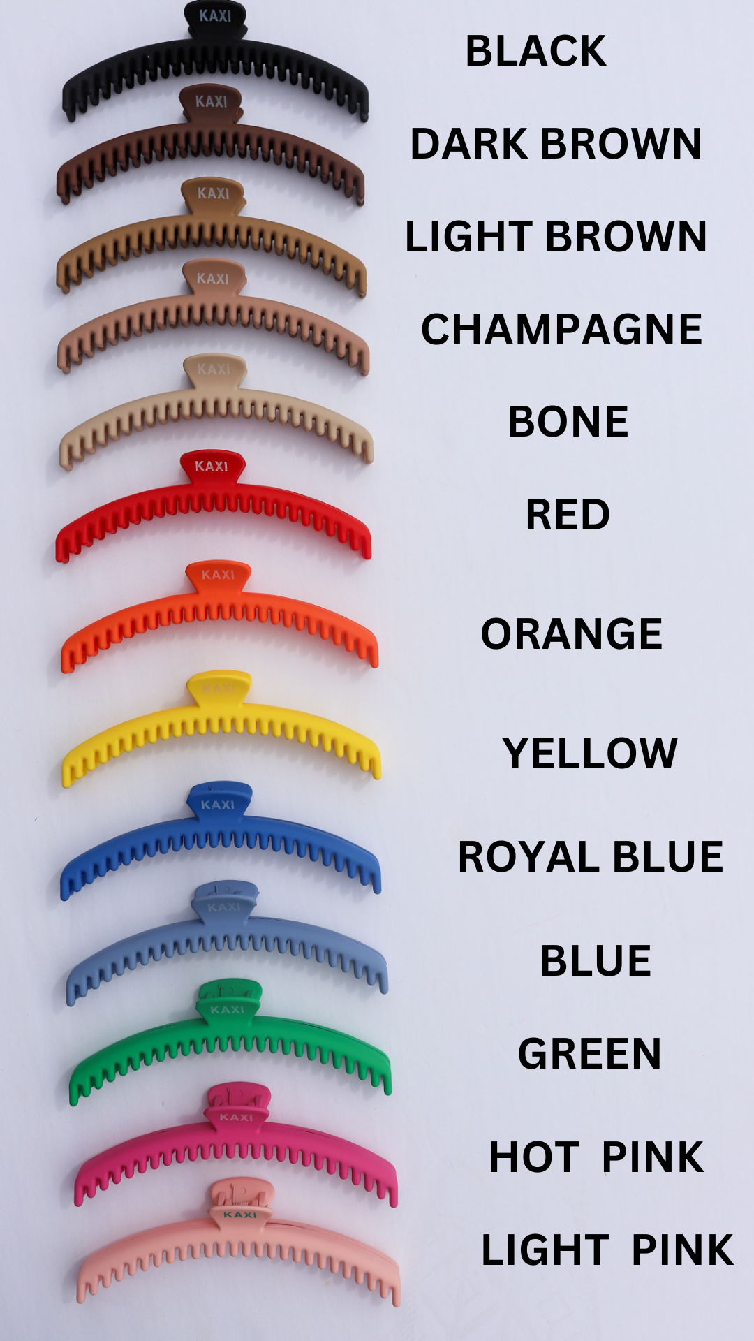 ORIGINAL HOLD EVERYTHING CLAW (21  COLORS) *NEW COLOR: BRIGHT RED