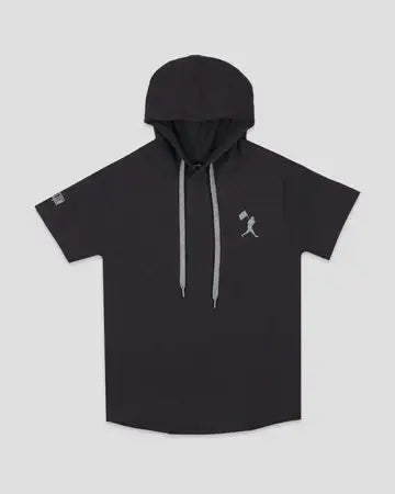 BRUINS FM Youth Short Sleeve Hoodie (Black): M
