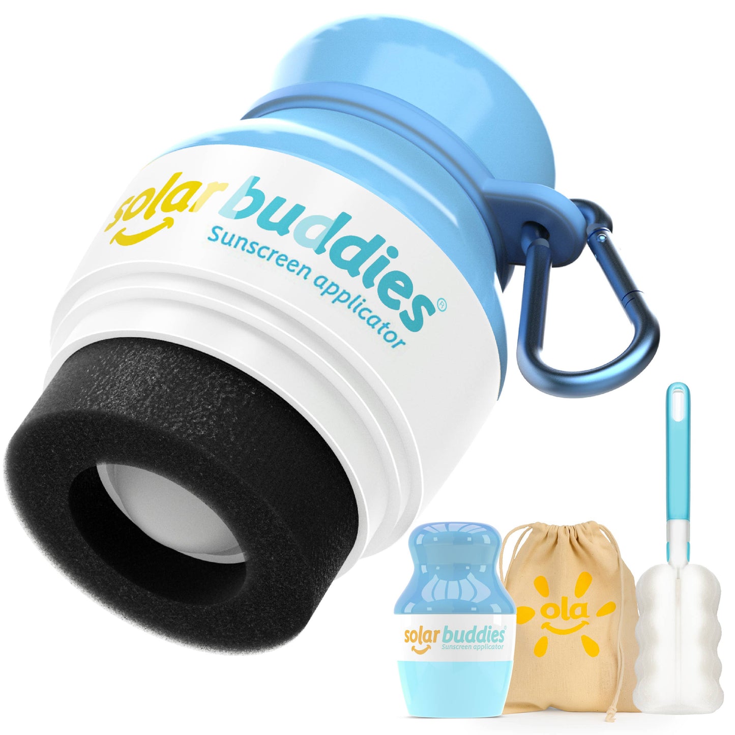 Solar Buddies Sunscreen Applicator Starter Bundles : Blue