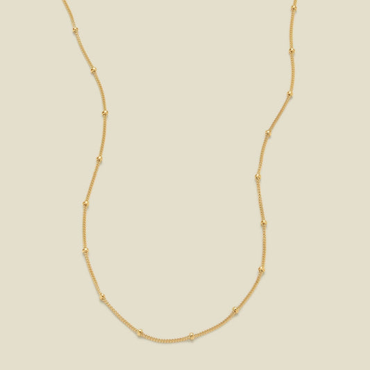 Satellite Chain: 16" / Gold Filled