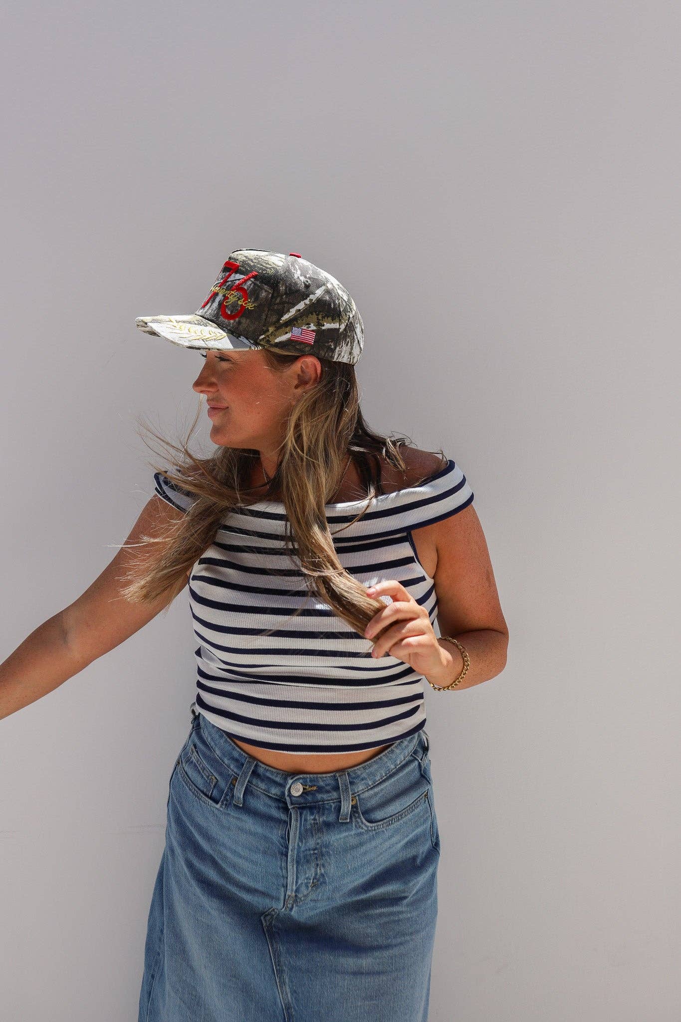 1776 CAMO TRUCKER HAT