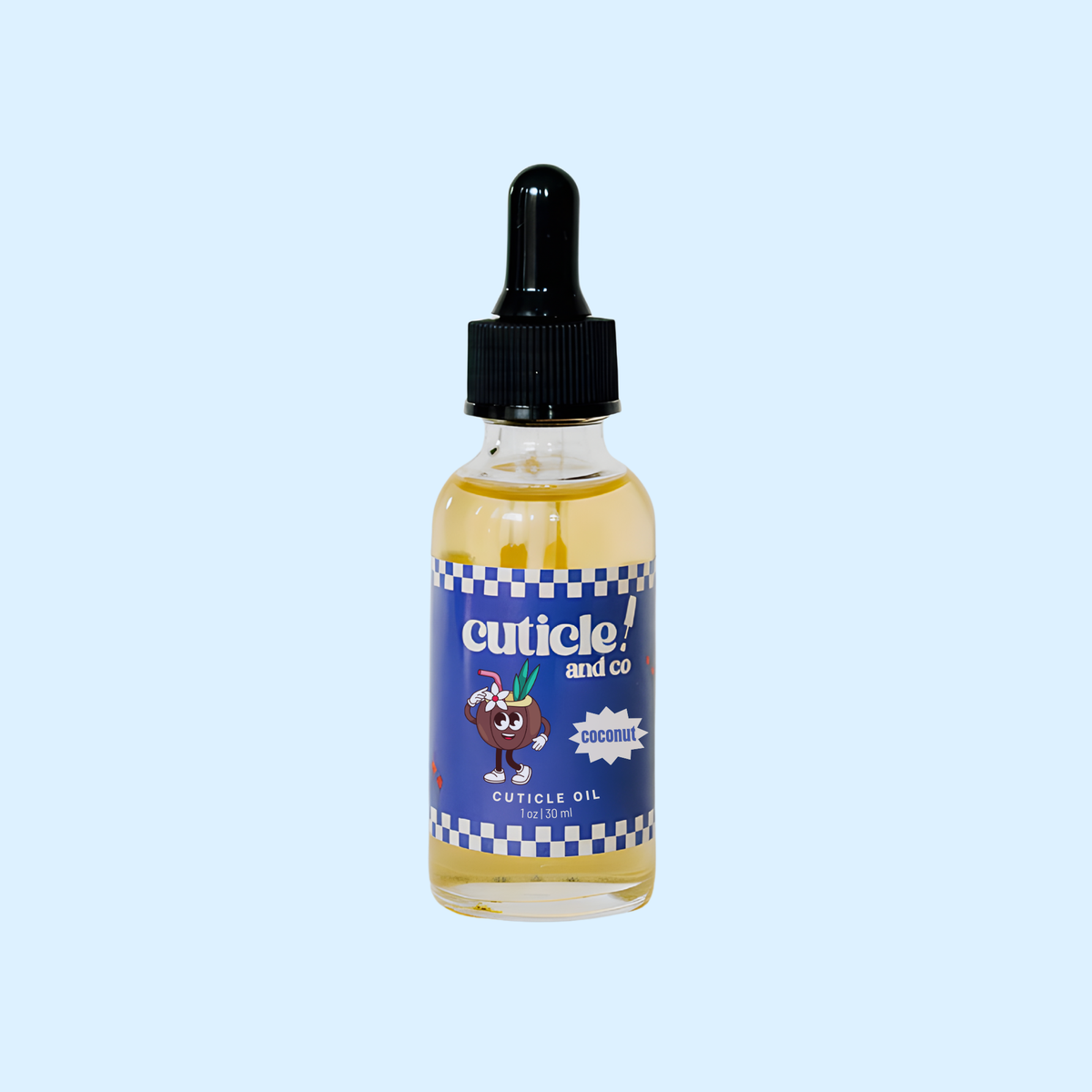 Coconut Cuticle Oil Bottle