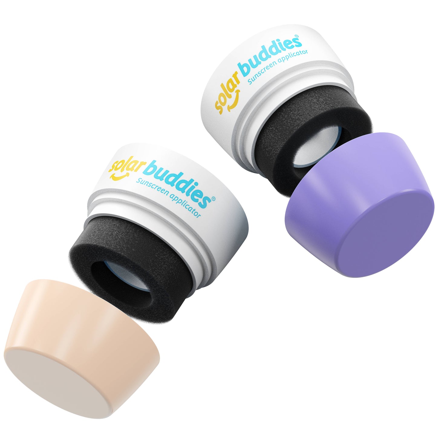 Solar Buddies Replacement Duo Heads with caps : Blue/Pink