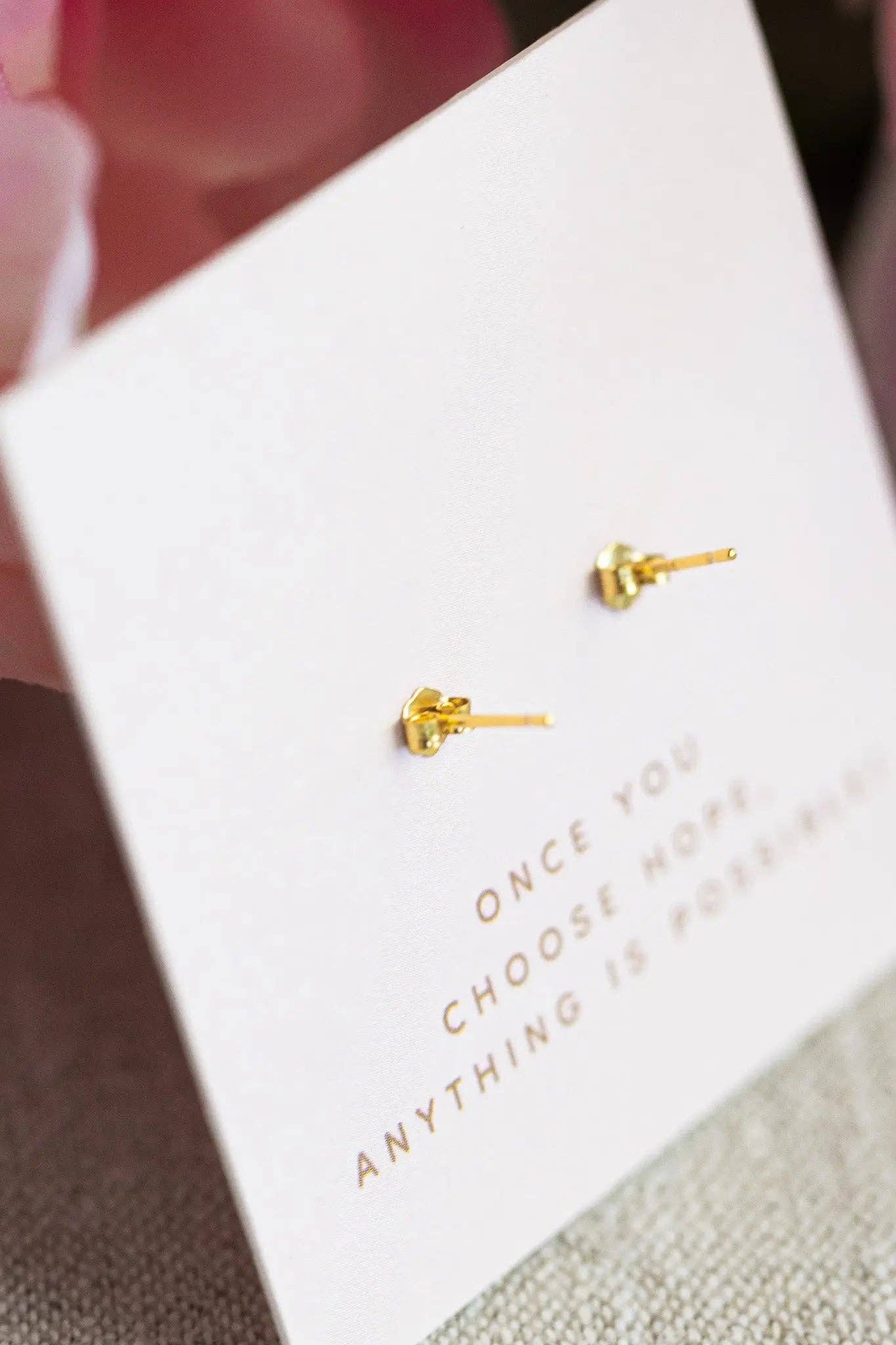 Luxe Horseshoe Earrings: Silver