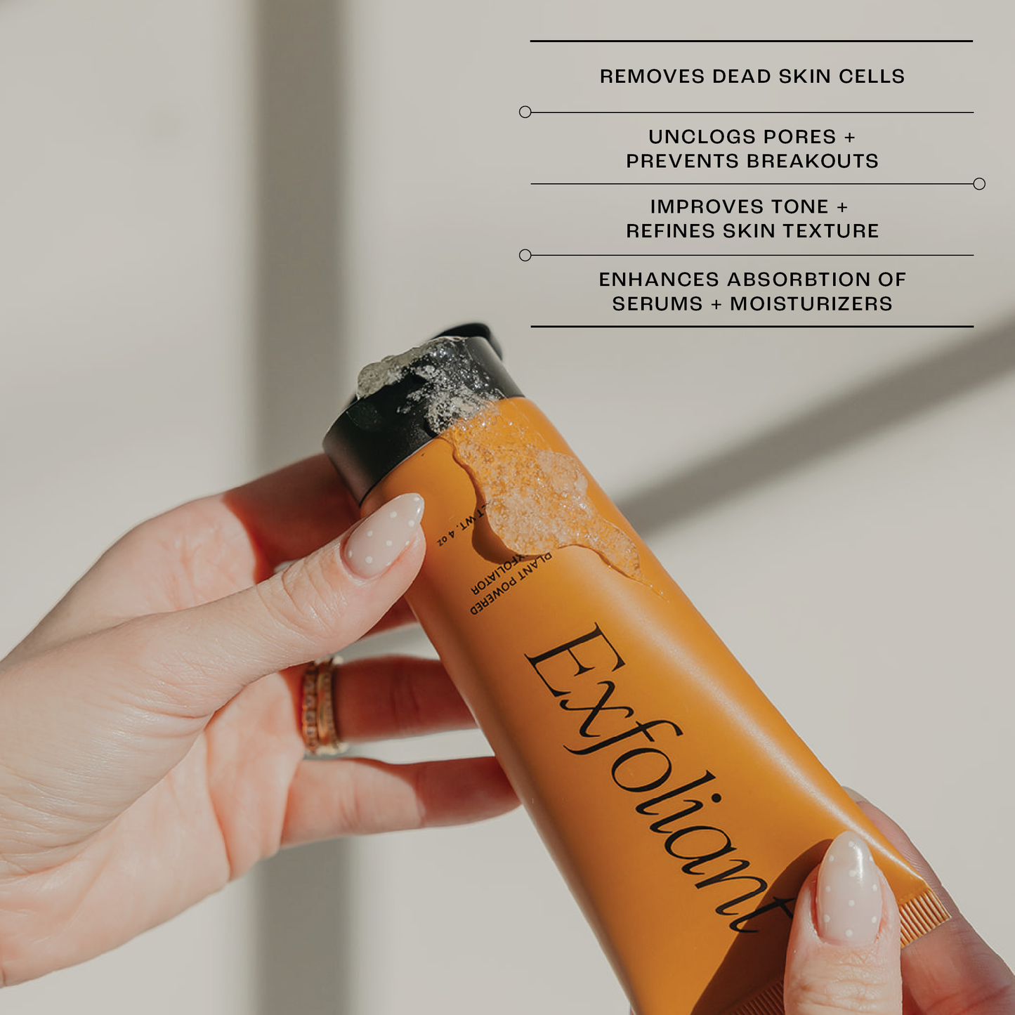 Exfoliant // Face + Body Exfoliator: TRAVEL (2oz)