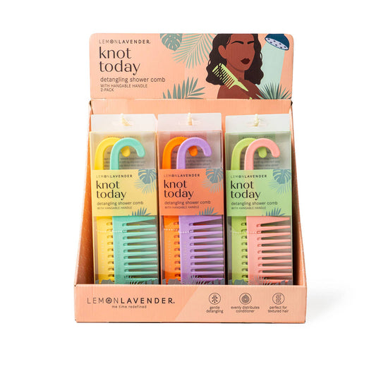 Knot Today Detangling Shower Comb (assorted)